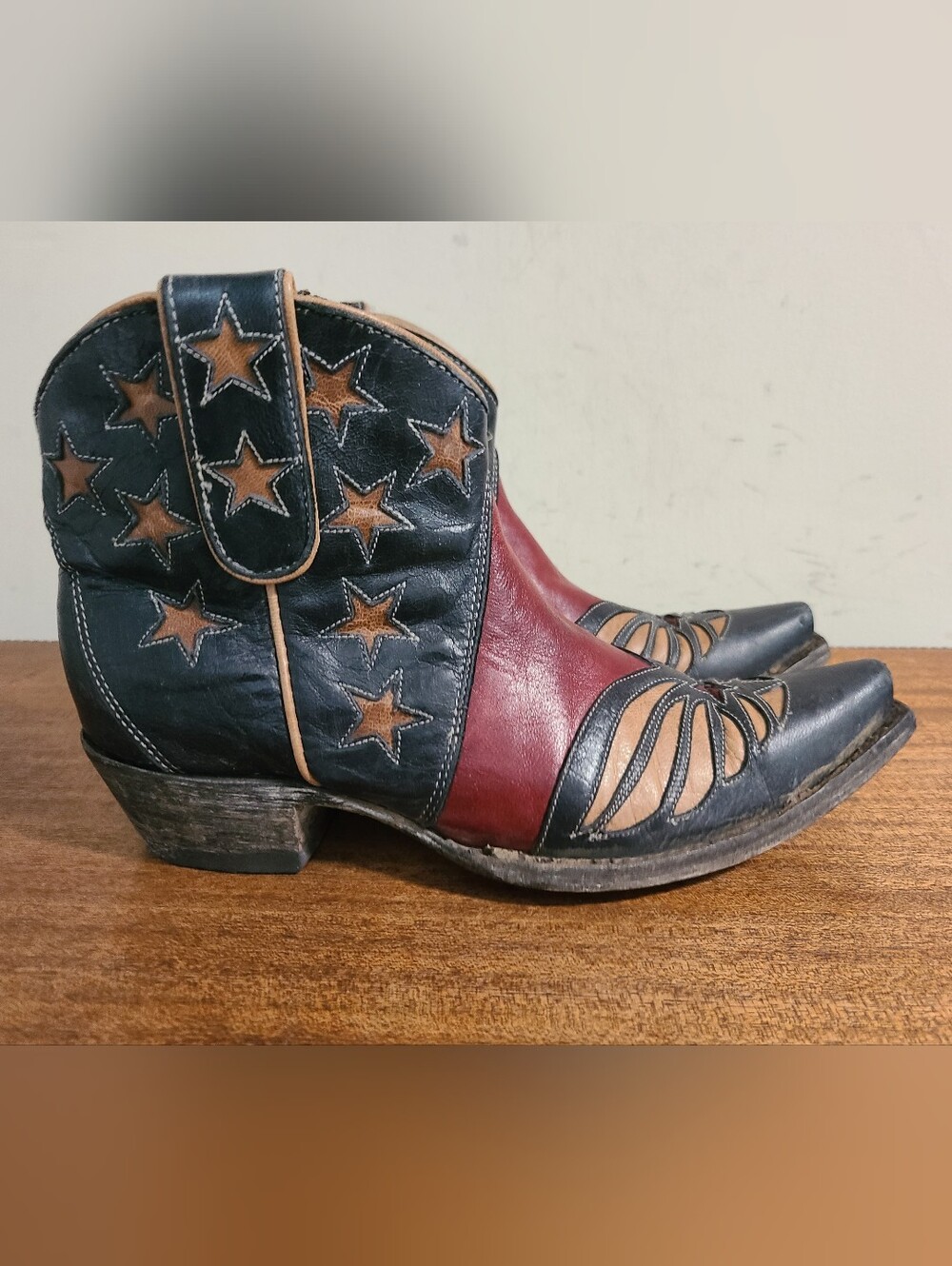 Old Gringo United Ankle Boots Size 7.5 - Picture 2 of 7